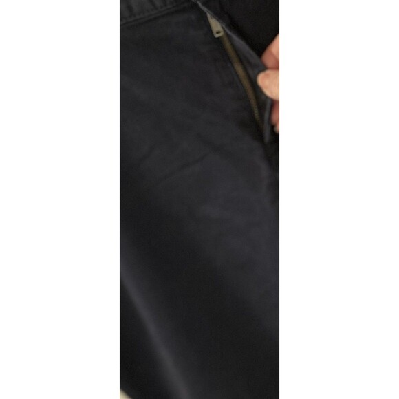 Women's GAP Khakis by GAP Girlfriend Khaki Navy Size 10r. Side Pockets - Picture 3 of 6